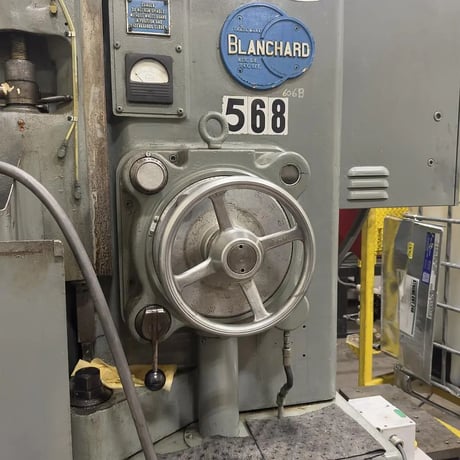 Blanchard #20K-36, rotary surface grinder, 36" magnetic chuck, 40 HP, 42" swing, 16" under wheel, 20" wheel - Image 7