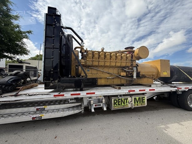 1750 KW Caterpillar #3516, Open Skid Diesel Generator Set, 2500 amp circuit breaker, 1800 RPM, 480 Volt, 2420 - Image 1