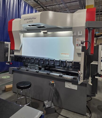 94 Ton, Murata #Diamond-BH8525-Videre, electric servo hybrid CNC press brake, 8.5'OA, 82.7" between housing - Image 1