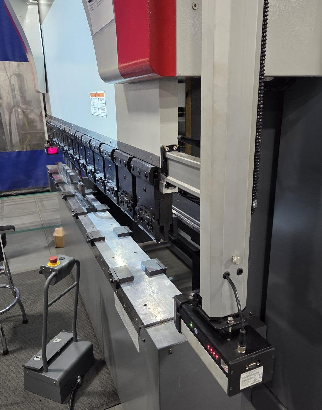 94 Ton, Murata #Diamond-BH8525-Videre, electric servo hybrid CNC press brake, 8.5'OA, 82.7" between housing - Image 2