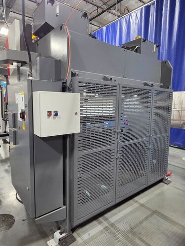 94 Ton, Murata #Diamond-BH8525-Videre, electric servo hybrid CNC press brake, 8.5'OA, 82.7" between housing - Image 5