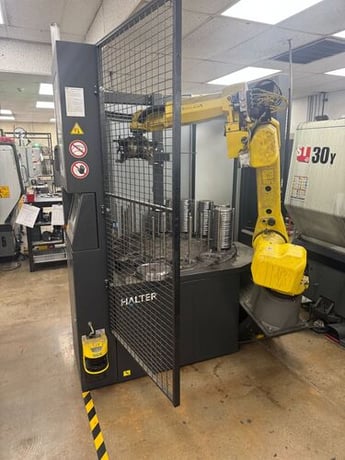 Fanuc / Halter, M-20iA, robot and stacker, 2020 - Image 1