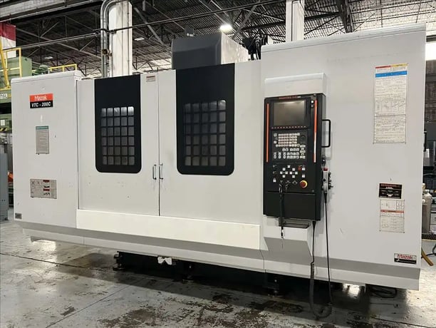 Mazak #VTC-200C, CNC vertical machining center, 24 automatic tool changer, 66" X, 20" Y, 20" Z, 12000 RPM - Image 1