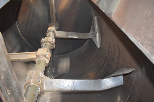 102 cu.ft. Marion Mixers, Horizontal Paddle Mixer, 8' long x 56" diameter, 30 HP Baldor motor, Dodge gearbox - Image 10