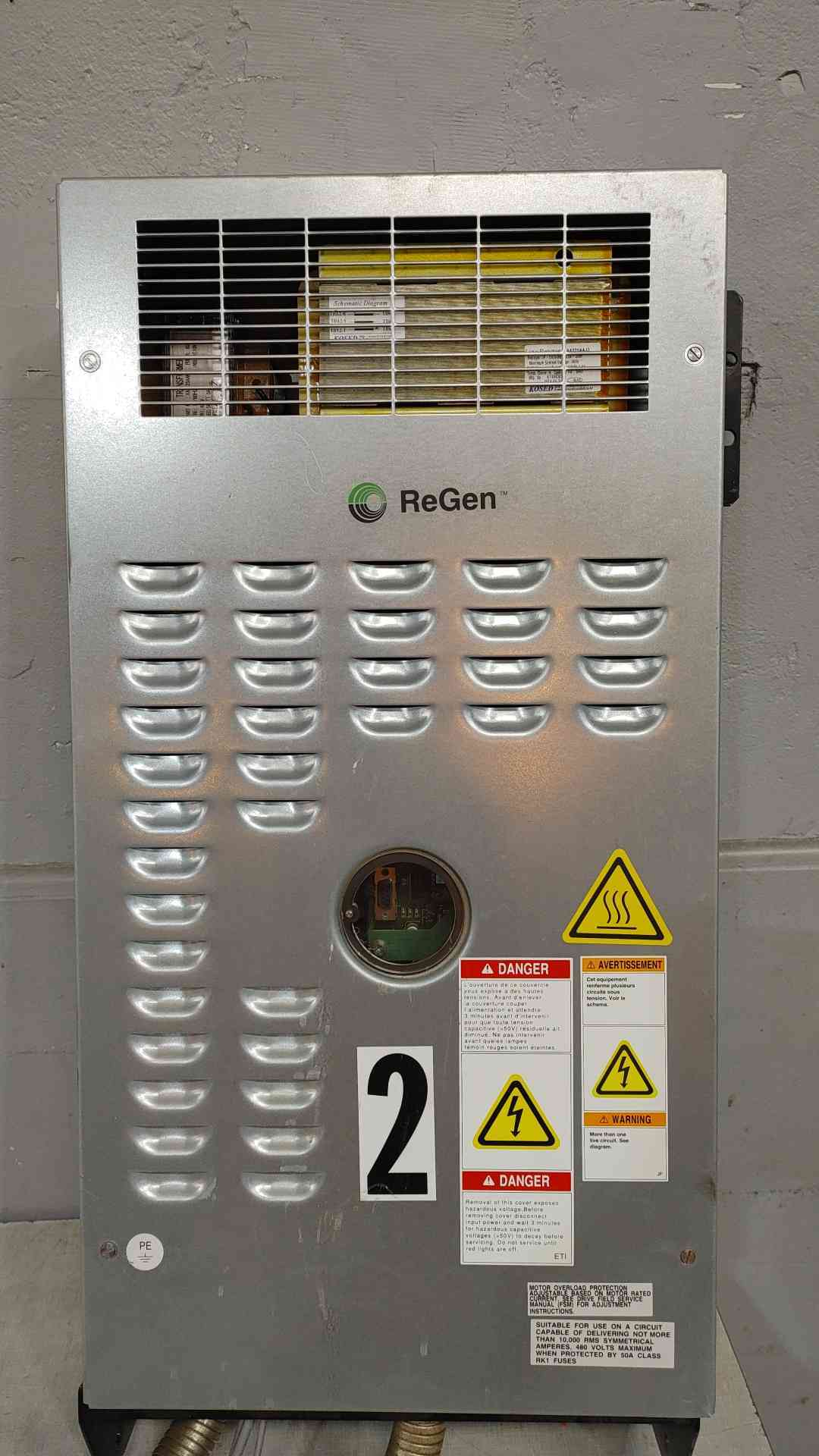 Otis ReGen #OVFR02B-404, VFD elevator drive, 2014 - Image 1