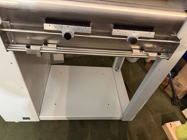 Spedo #2400, Pinless Cutter, rotary blade, 18" width form, 500 FPM, 2019 - Image 4