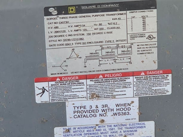 60 KW John Deere #4.5L, generator set, 480 Volts, 3-phase, 2003 - Image 10