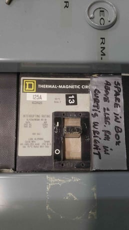 800 Amp. Square D #HCM-6892-8, Series 4 I-Line Panelboard, 480-600 Volts, Max V, 13 breakers - Image 10