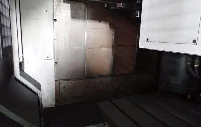 Okuma #Genos-M560-V, CNC vertical machining center, 22" x 51" capacity, OSP-P200M, 2011 - Image 6