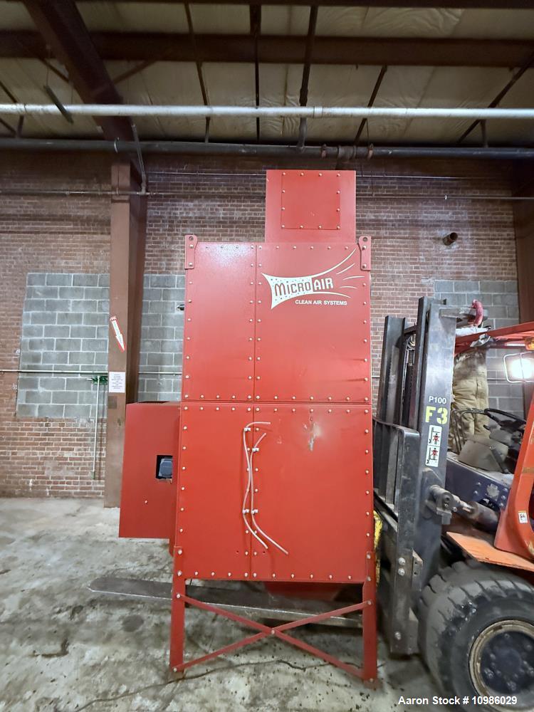 4500 cfm, Micro Air #CPF-160, Dust Collector, 6 Cartridge, 1500 sq.ft., 10 HP (2 available) - Image 1
