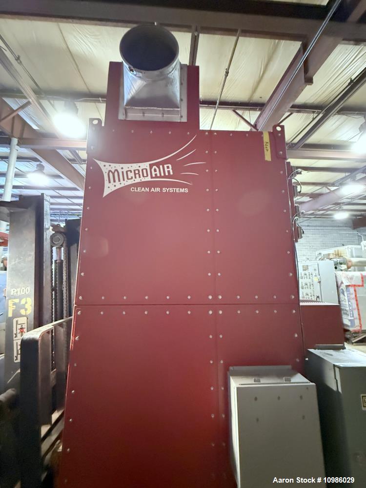 4500 cfm, Micro Air #CPF-160, Dust Collector, 6 Cartridge, 1500 sq.ft., 10 HP (2 available) - Image 3