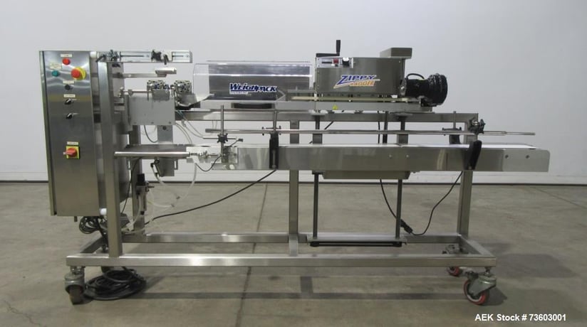Weighpack Systems #Zippy-Bagger, Wicketed Bagger, 14" x 20" pouches, 35 BPM, PLC - Image 1