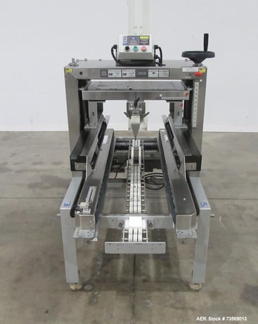 Wexxar #BEL-250, Automatic Top & Bottom Case Sealer, 25 CPM, 22" x 15.5" x 15.5" box - Image 1