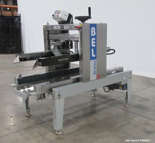 Wexxar #BEL-250, Automatic Top & Bottom Case Sealer, 25 CPM, 22" x 15.5" x 15.5" box - Image 2