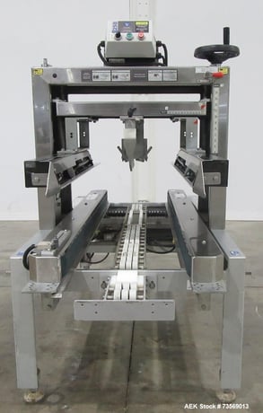 Wexxar #BEL-250, Automatic Top & Bottom Case Sealer, 25 CPM, 22" x 15.5" x 15.5" box - Image 6