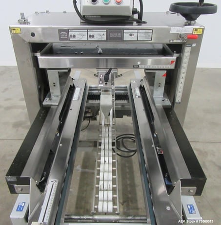 Wexxar #BEL-250, Automatic Top & Bottom Case Sealer, 25 CPM, 22" x 15.5" x 15.5" box - Image 8