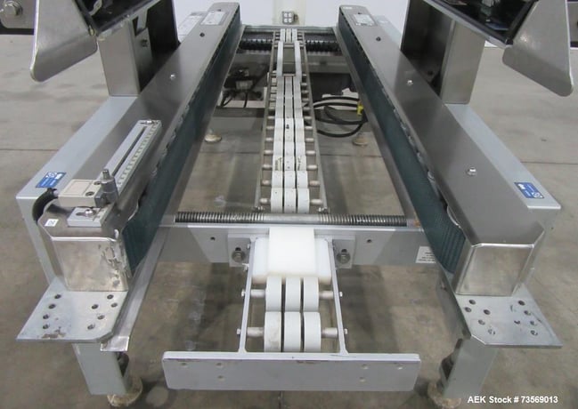 Wexxar #BEL-250, Automatic Top & Bottom Case Sealer, 25 CPM, 22" x 15.5" x 15.5" box - Image 9