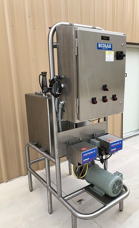 Vibra Screw #20-3, Live Bottom Bin, 1/2 HP motor, carbon steel, dual outlet - Image 10
