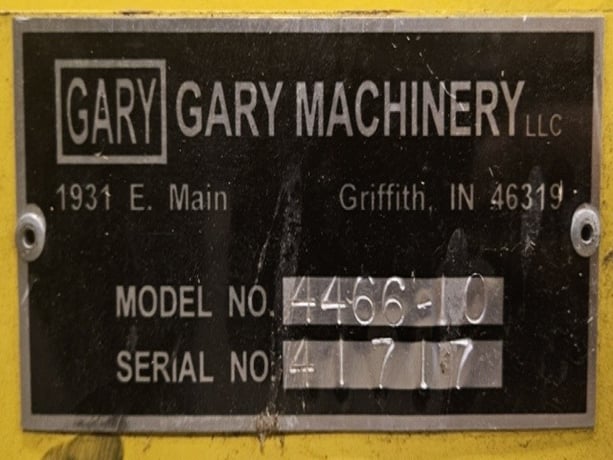 10000 lb. Gary #4466-10, coil upender, 48" x 48" platform - Image 3