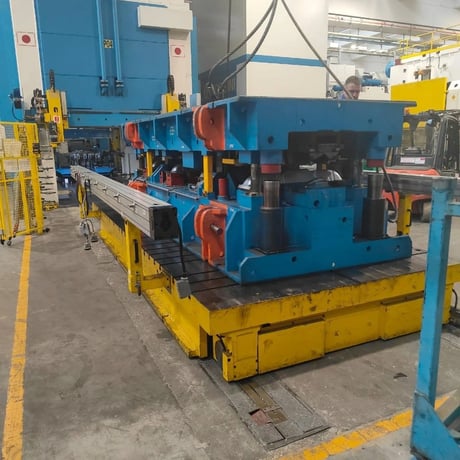 2000 Ton, Mossini #PDM-4B-LD-2000, 6000 x 2480 mm Die Space, 900" mm Stroke, 1270 mm Shut Height, 10-25 SPM - Image 3