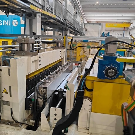 2000 Ton, Mossini #PDM-4B-LD-2000, 6000 x 2480 mm Die Space, 900" mm Stroke, 1270 mm Shut Height, 10-25 SPM - Image 7