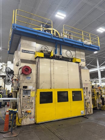 1000 Ton, Clearing #S4-1000-120-84, 120" x 84" Die Space, 12" Stroke, 44" Shut Height, 10-60 SPM - Image 1