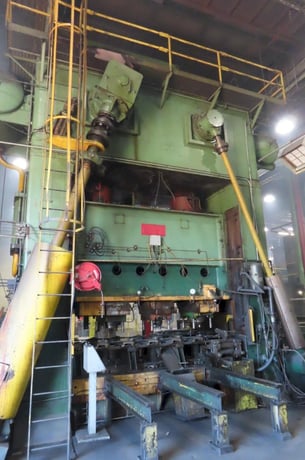 1500 Ton, Bliss #S2-1500-132-60, 132" x 60" Die Space, 16" Stroke, 48" Shut Height, 10-20 SPM (2 available) - Image 2