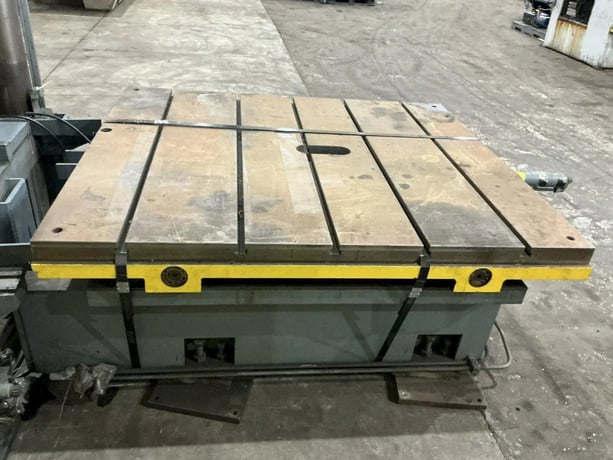 100 Ton, Reis #TUS-160, Hydraulic Mold Spotting & Tryout Press, 61" x 71" bed, 39.4" stroke, 41.3" daylight - Image 10