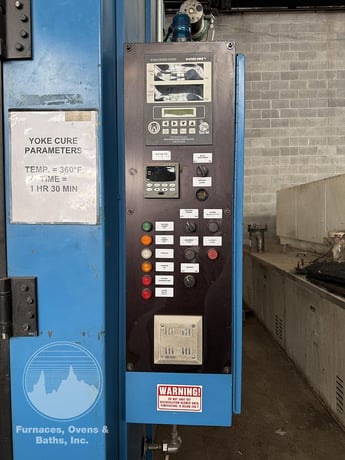 60" width x 84" H x 60" L Wisconsin Oven #EWN-55-7G, double door gas fired walk-in oven, 500°F - Image 5