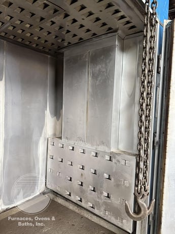 60" width x 84" H x 60" L Wisconsin Oven #EWN-55-7G, double door gas fired walk-in oven, 500°F - Image 7