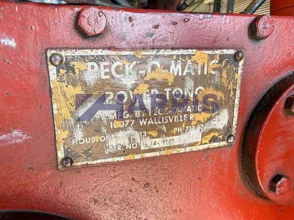 Peck-O-Matic #637, Bucking Unit, 1-15/16" to 7-5/8" outside dimension range, 1-5/16" to 6-5/8" pipe size - Image 6