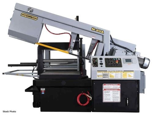 20" x 30" Hyd-Mech #M20A, horizontal pivot bandsaw, 1-1/2" x 20' 6" blade, 350 SFM - Image 1