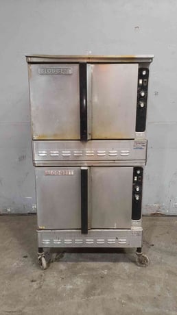 Blodgett #DFF-100-3, Double Deck Convection Oven, Nat Gas - Image 1