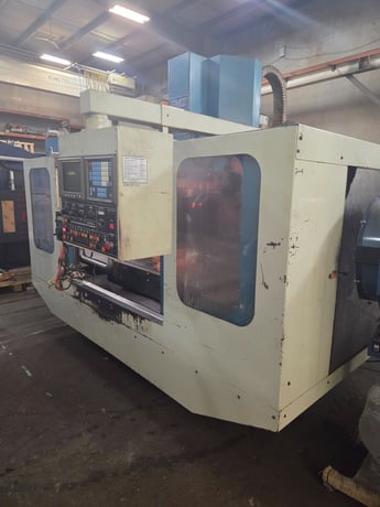 Femco #KFV-40, vertical machining center, 43" X, 22" Y, 22" Z, 10000 RPM, 51" x 21" table, 24 automatic tool - Image 4