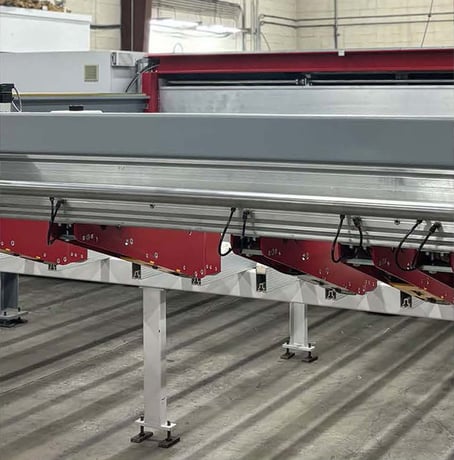 Schelling #FH6-430, Front Load Panel Saw, 36 HP, 19-492 FPM, - Image 5