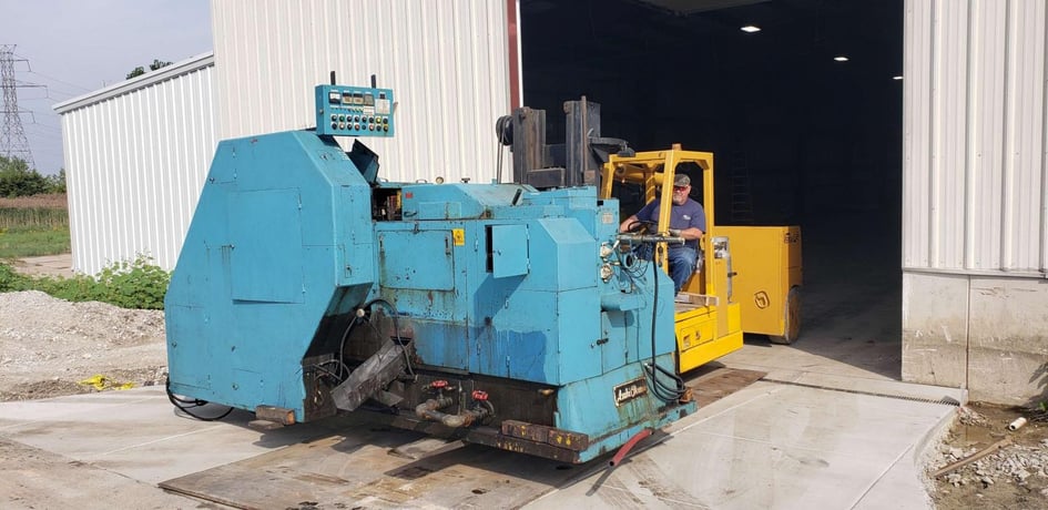.55" x 3.9" Asahi Okuma #ORH-120, 2D3B Header, 100 PPM, overhaul 2007, orig 1990 - Image 3