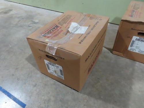 3 HP 1760 RPM Baldor #EM3611T, Industrial AC Electric Motor, Frame 182T, 230/460 Volts - Image 1