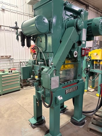30 Ton, Bruderer #BSTA-30II, High Speed Press, 20.86" x 20.86" bed, 1/2" to 1-1/2" stroke, 9.17" shut height - Image 1