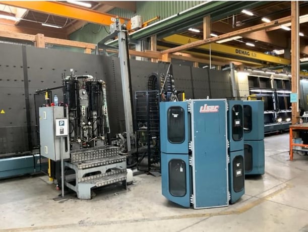 Lisec #VSA-50/27, Automated Insulating Glass Sealing Robot, 196.85" x 106.3" max. unit size, L-R, 400 Volt - Image 3