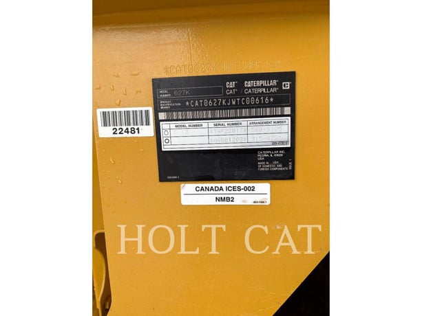Caterpillar 627K, Wheel Tractor Scraper, 3647 hours, S/N: WTC00616, 2023 - Image 6
