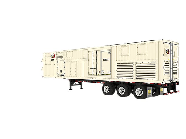 2000 KW Caterpillar #XQ2280, diesel generator set, 277/480 Volts, 502 hours, trailer-mounted, 1800 RPM, CAT - Image 3