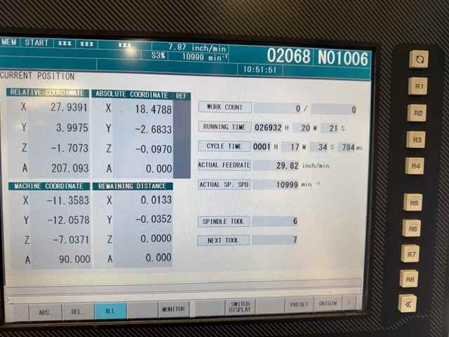 DMG Mori Seiki #CMX1100V, vertical machining center - Image 6