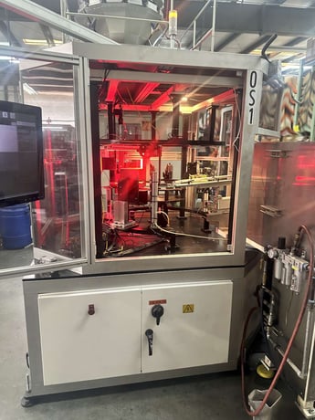 General Inspection #GI-100, Vision Sorting Machine, 600 PPM, 3 camera, 40mm diameter x 150 L parts max - Image 6
