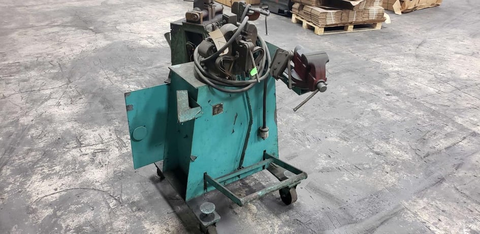 Microweld #J6S, Butt Welder, 3/8" diameter, truck mount, casters - Image 2