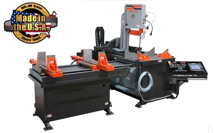 Hemsaw #V100-HA-HC-CTS, vertical automatic bandsaw - Image 1