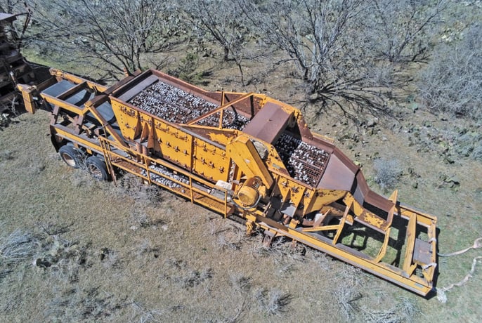 72" x 20' Eagle-Simplicity #3620, 3-deck horizontal screen, 40 HP, approx 1991 - Image 1
