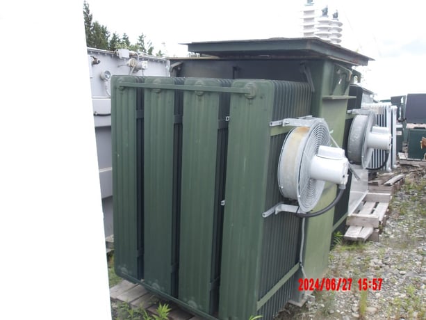 1500 KVA 25000 Delta Primary, 600Y Secondary, Station - Image 1