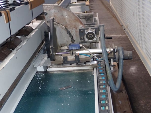 Bermaq #AMI-2500, Edge Polisher, 96" Travel, 7 kW, 230 V, 2005 - Image 6