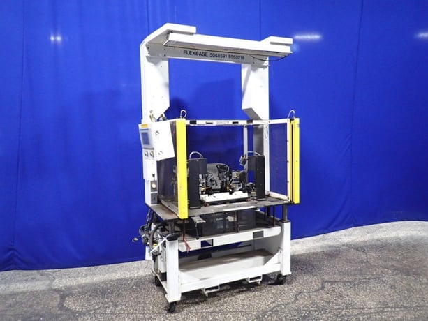 Proficient Machine & Tool #Flex-Base, Assembly Station, w/Allen-Bradley Panelview Plus 700, 4-Wheel, 16 Amps - Image 1