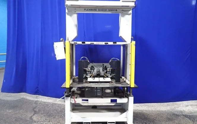 Proficient Machine & Tool #Flex-Base, Assembly Station, w/Allen-Bradley Panelview Plus 700, 4-Wheel, 16 Amps - Image 1